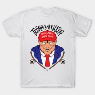 Trump Can't Kickflip T-Shirt